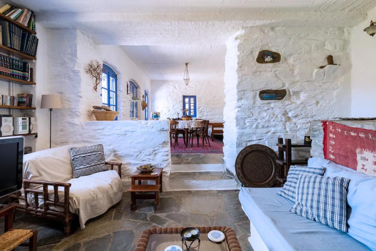 Traditional Village House On Kea Milopótamos Exterior foto