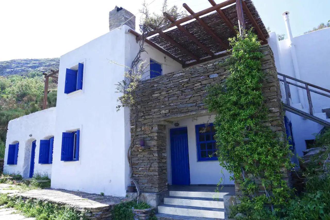 Traditional Village House On Kea Milopótamos Exterior foto