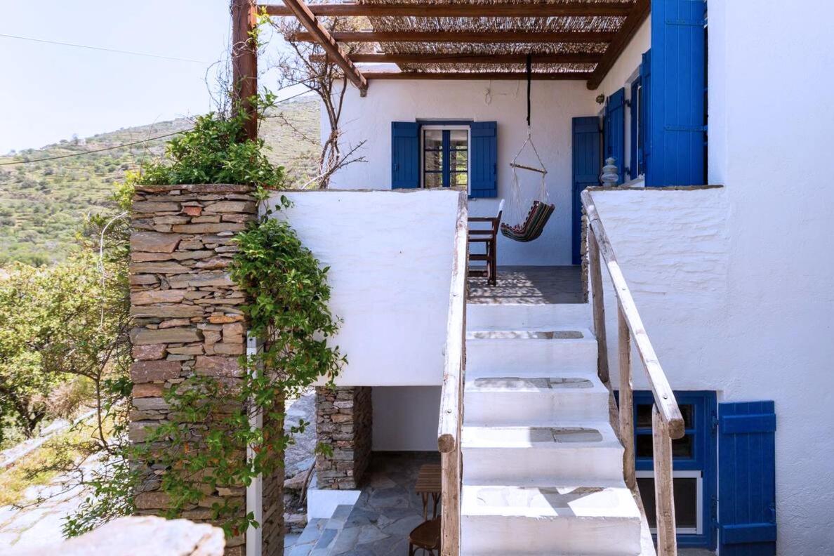 Traditional Village House On Kea Milopótamos Exterior foto