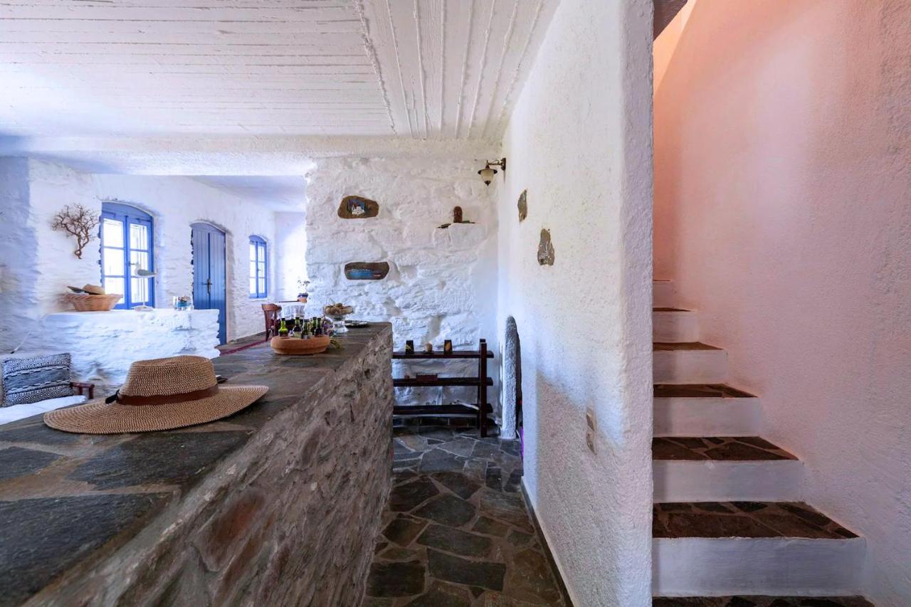 Traditional Village House On Kea Milopótamos Exterior foto